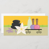 Dagboekje of Nail Salon Cadeaubonnen (Voorkant / Achterkant)