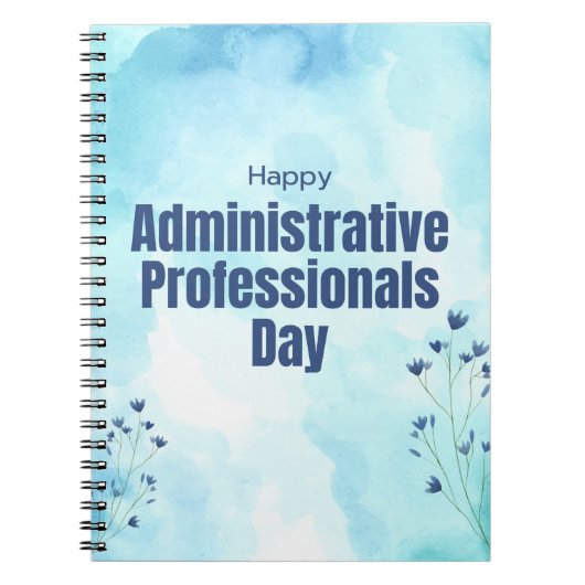 Dagd van de Administratieve Professionals Notitieboek (Voorkant)
