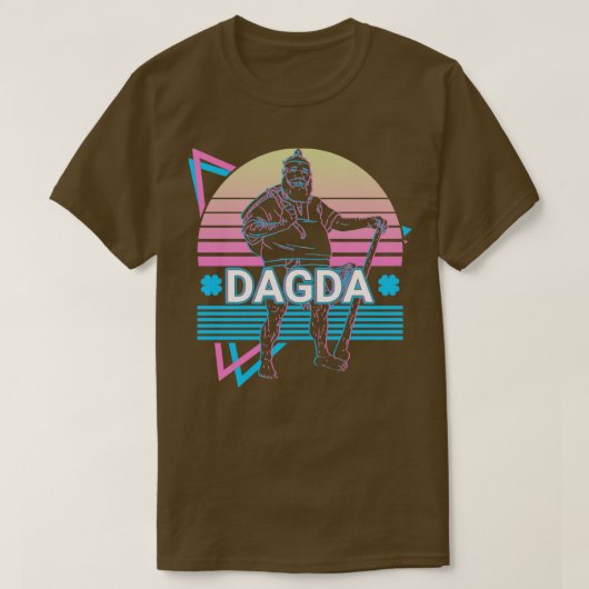 Dagda Celtic God Ancient Irish God Celtic Mytholog T-shirt (Design voorkant)