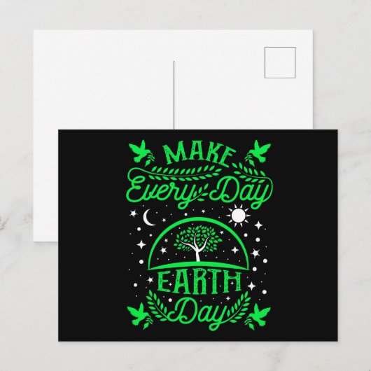 Dagdag van de dag briefkaart (Voorkant / Achterkant)