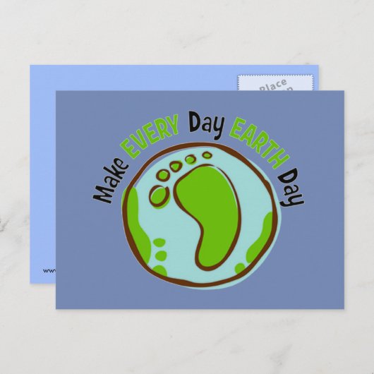 Dagdag van de dag briefkaart (Voorkant / Achterkant)