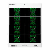 Dagdag van de dag etiket (Full Sheet)