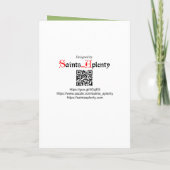 Dagdelaan & Franciscus van Assisi Kaart (Achterkant)