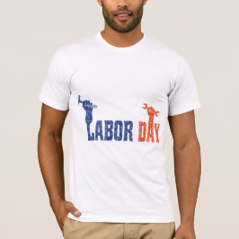 Dagdelaarbeurs vier Labour Day eerste mei-partij T-shirt