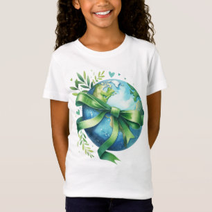 Dagdelaarde 22 april Wees aardig voor planeet aard T-shirt