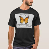 Dagdelaarde - Help de monarchvlinder te redden T-shirt (Voorkant)