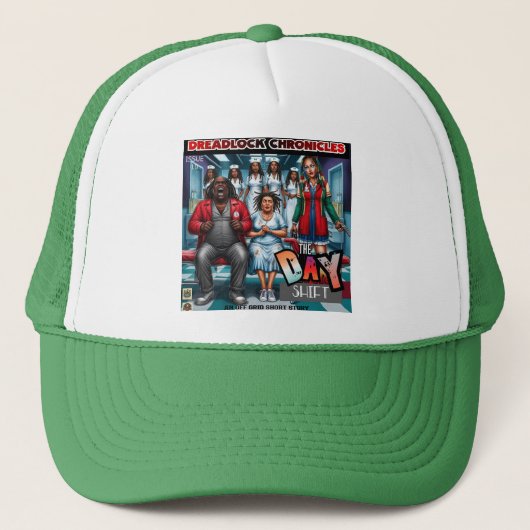 DAGDIENST - DREADLOCK CHRONICLES ISSUE 10 HOESJE TRUCKER PET (Voorkant)