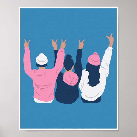Dagdise Thema leuk ontwerp poster (Voorkant)