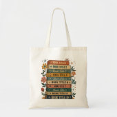 Dagdocent Tote Bag (Voorkant)