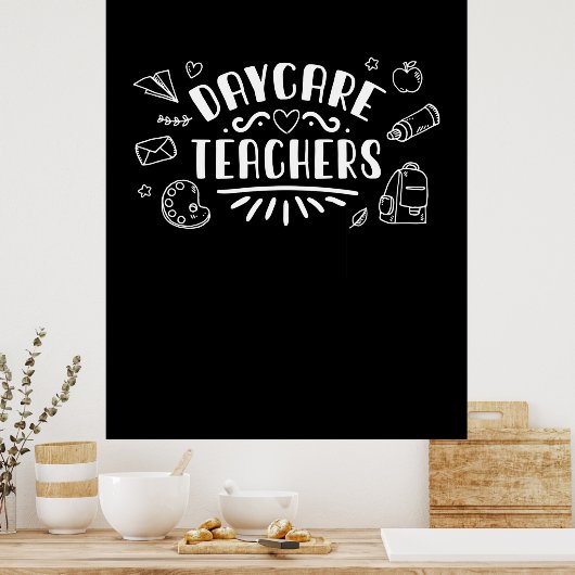 Dagdocenten Poster (Keuken)