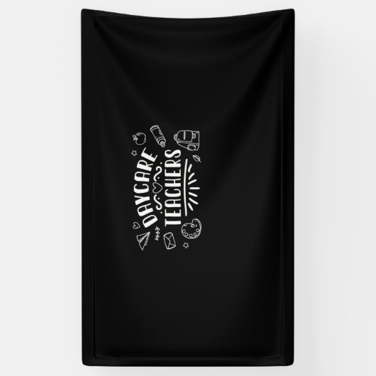 Dagdocenten Spandoek (Verticaal)