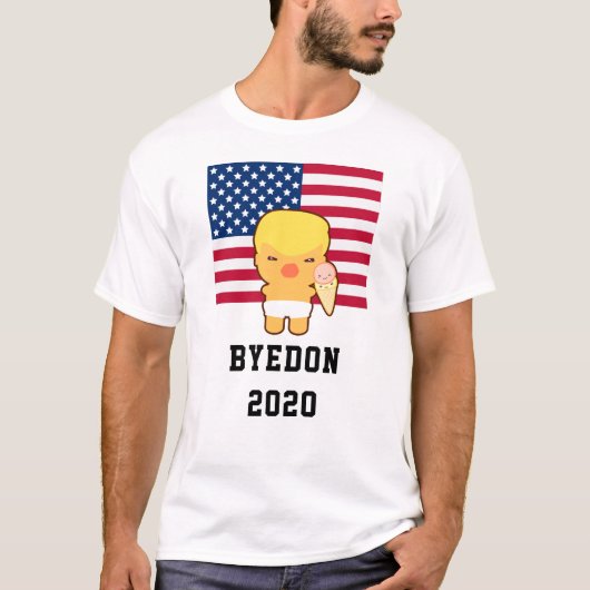 DagDon 2020 Baby Trump Cartoon T-shirt (Voorkant)
