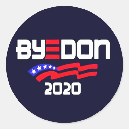 DagDon 2020 Ronde Sticker (Voorkant)