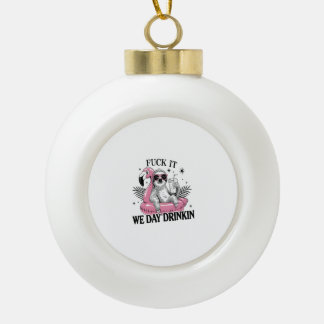 Dagdrekende luiaard keramische bal ornament