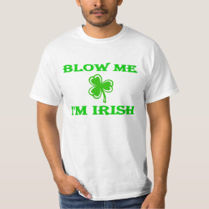 DagDrinker Blow me Ik ben Iers T-shirt