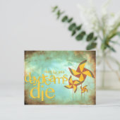 dagdromen briefkaart (Staand voorkant)