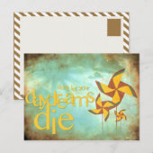 dagdromen briefkaart (Voorkant / Achterkant)