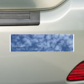 Dagdromen Bumpersticker (Op auto)