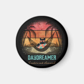 Dagdromen Cool Cat's Tropical Escape Circle Magneet (Voorkant)
