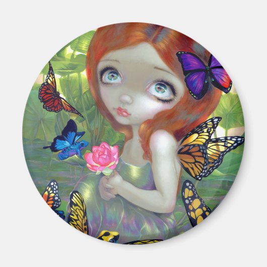 "Dagdromen en kikkers" Magneet (Voorkant)