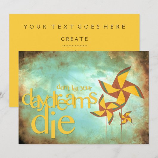 dagdromen kaart (Voorkant / Achterkant)