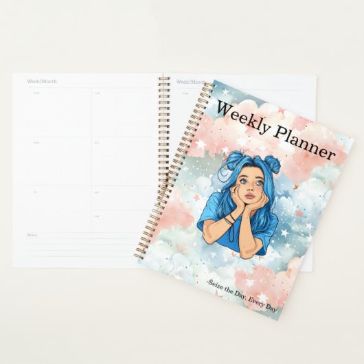 Dagdromen & Kleurrijke Wolken Weekly Planner (Display)