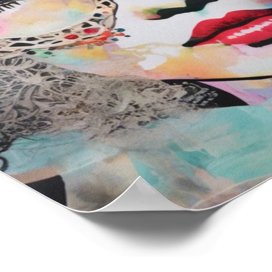 Dagdromen met helderheid poster (Hoek)