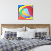 Dagdromen, muurkunst abstract canvas afdruk (Insitu (Slaapkamer))