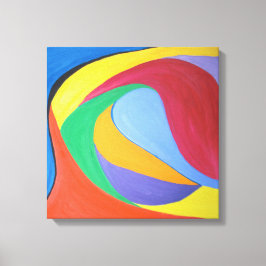 Dagdromen, muurkunst abstract canvas afdruk
