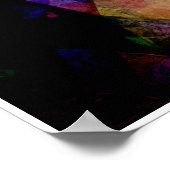 Dagdromen onder blauwe hemel poster (Hoek)