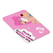 Dagdromen over  dames magneet (Rechterzijde)