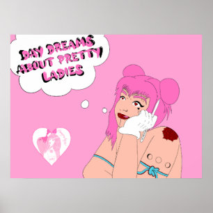 Dagdromen over dames poster