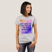 Dagdromen T-shirt (Voorkant volledig)
