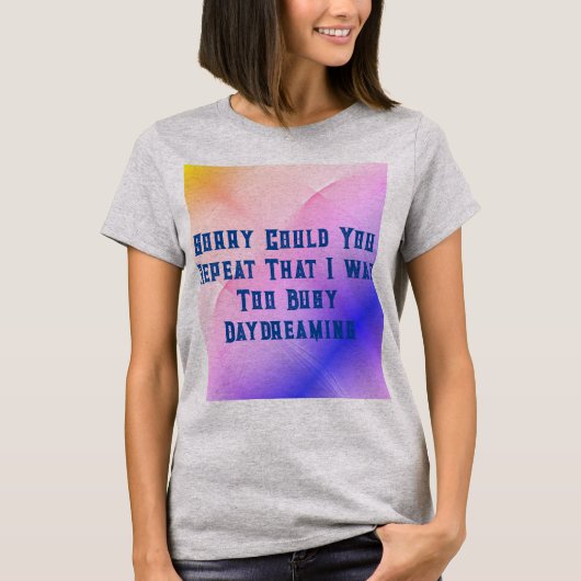 Dagdromen T-shirt (Voorkant)