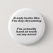 Dagdromen van mijn roman Button (Voorkant)