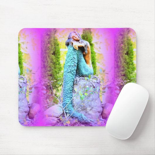 dagdromen zeemeermin muismat (Met muis)