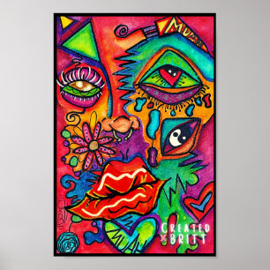 Dagdromer, nachtduinker Poster