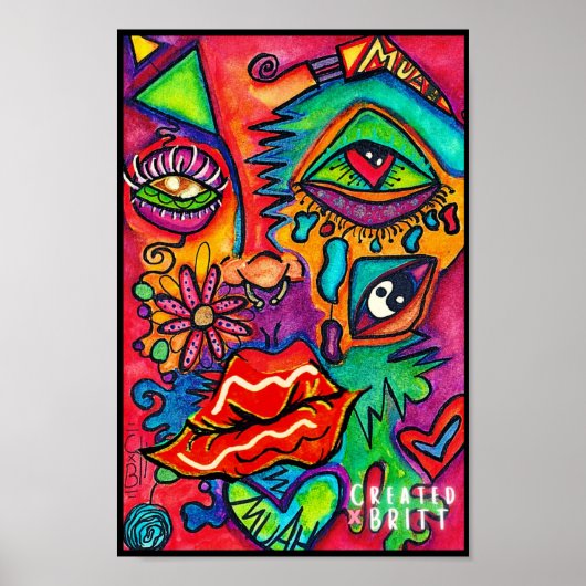 Dagdromer, nachtduinker Poster (Voorkant)