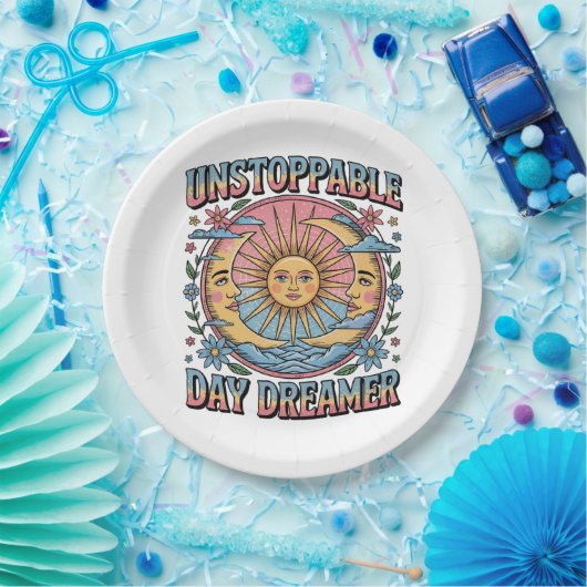  dagdromer papieren bordje (Feest)