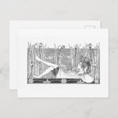 Dagdromer - Vintage Image Briefkaart (Voorkant / Achterkant)