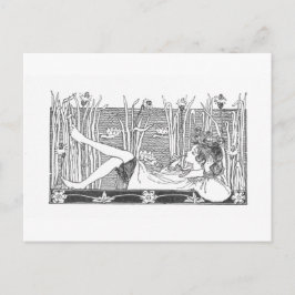 Dagdromer - Vintage Image Briefkaart