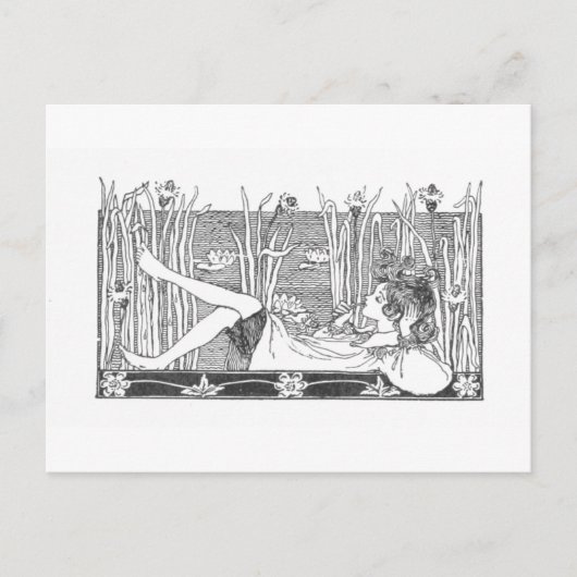 Dagdromer - Vintage Image Briefkaart (Voorkant)