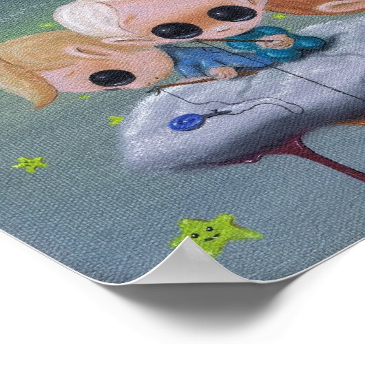 dagdroomkunst poster (Hoek)