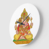 Dagduseth Ganesha Clock Grote Klok (Hoek)