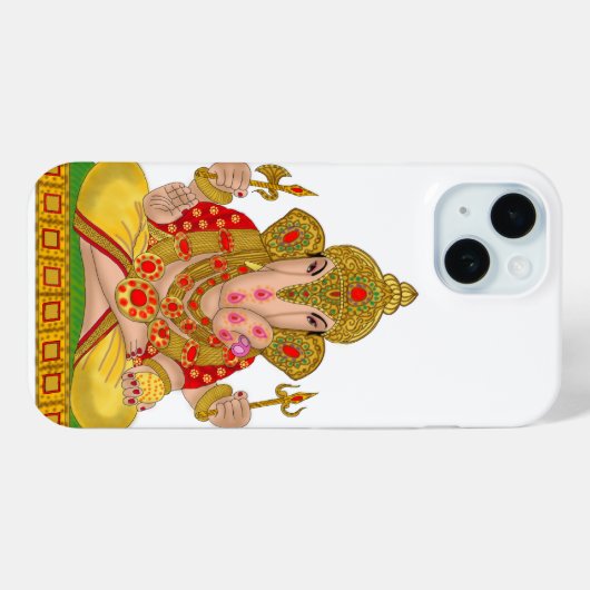 Dagduseth Ganesha Phone Case (Achterkant (horizontaal))