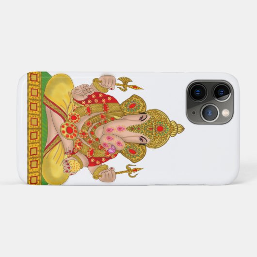 Dagduseth Ganesha Phone Hoesje (Achterkant (horizontaal))