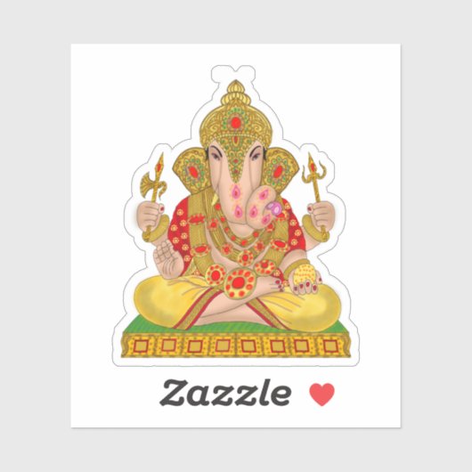 Dagduseth Ganesha Sticker (Vel)