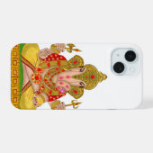 Dagduseth Ganesha telefoonhoesje iPhone 15 Case (Achterkant horizontaal)