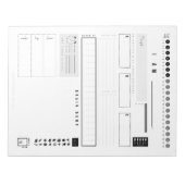 Dagelijks ben ik Planner | ADHD + Productiviteitsp Notitieblok (Voorkant)