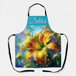 Dagelijks Bloemen Impressionistisch Schilderij Gee Schort